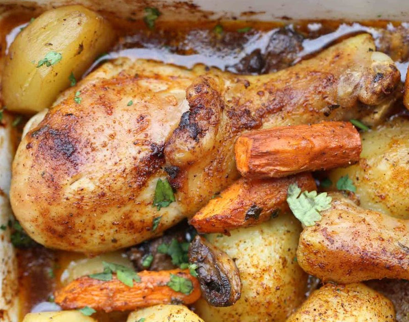 KosherBox® Passover Meal: Roasted Chicken with Potatoes